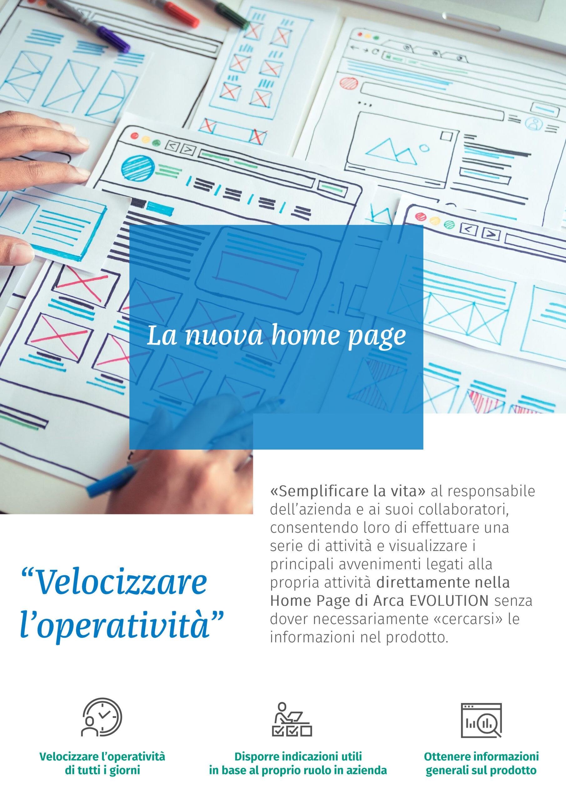 Arca EVOLUTION - La nuova home page